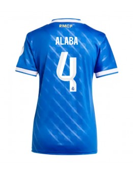Billige Real Madrid David Alaba #4 Tredjedrakt Dame 2025-26 Kortermet